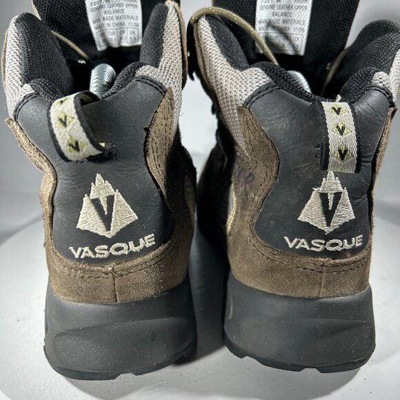 Vasque Boys Youth Size 6 M Hiking Boots Breeze Waterproof Walking Trail Gray Hi - Picture 6 of 14